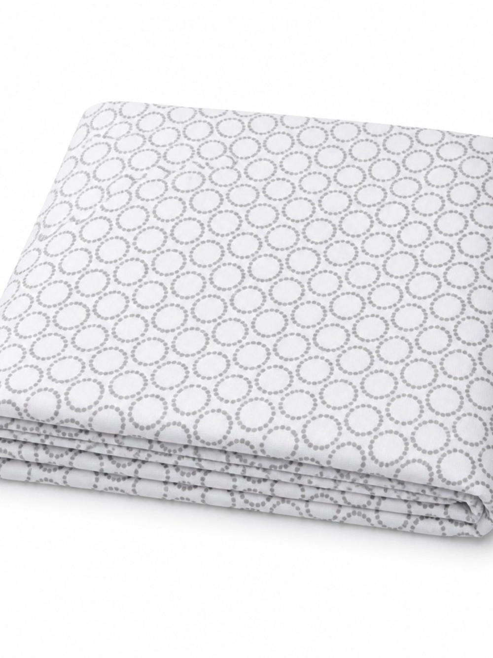 Gray Circle-twin Bed Devet - White and Gray